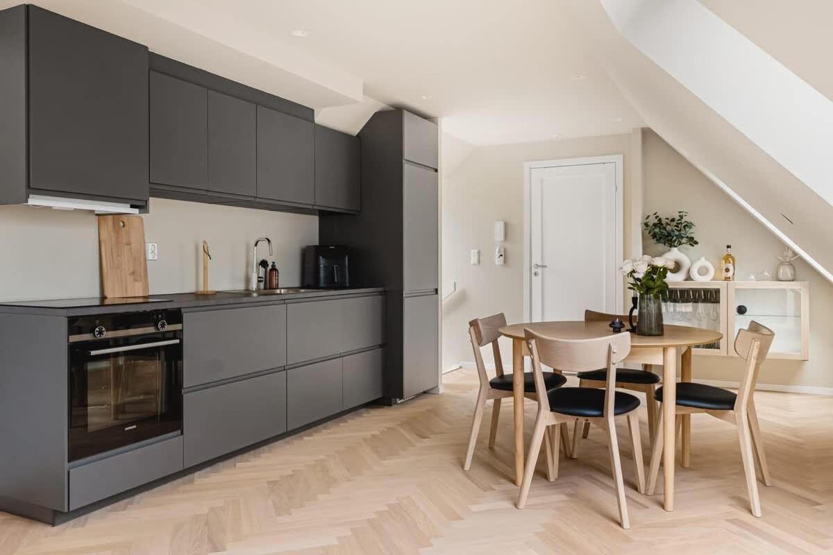 Dinbnb Apartments I Mid-City Luxury With Mini Balcony And Smart Tv & Sound System Bergen Zewnętrze zdjęcie