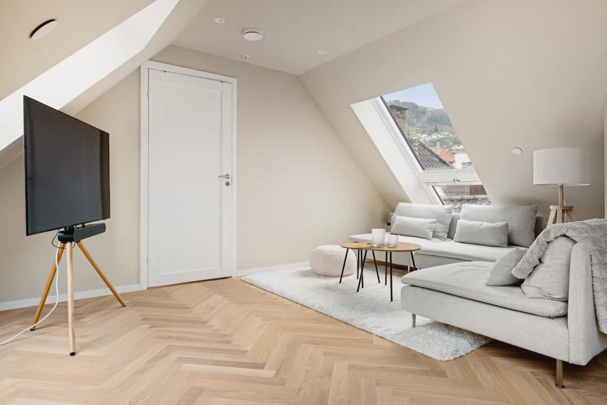 Dinbnb Apartments I Mid-City Luxury With Mini Balcony And Smart Tv & Sound System Bergen Zewnętrze zdjęcie